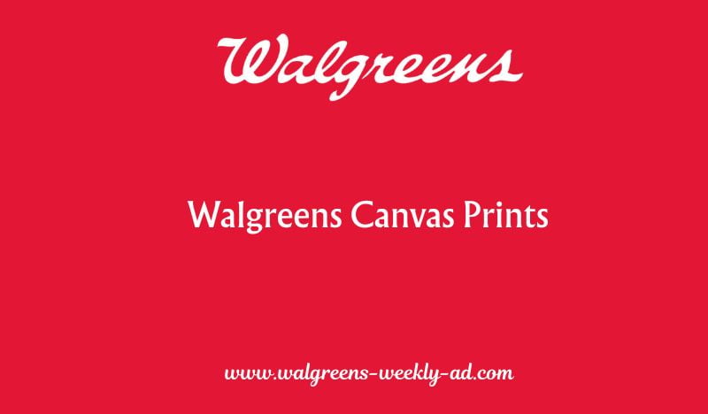 Walgreens Canvas Prints