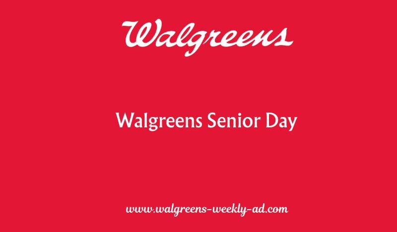 Walgreens Senior Day